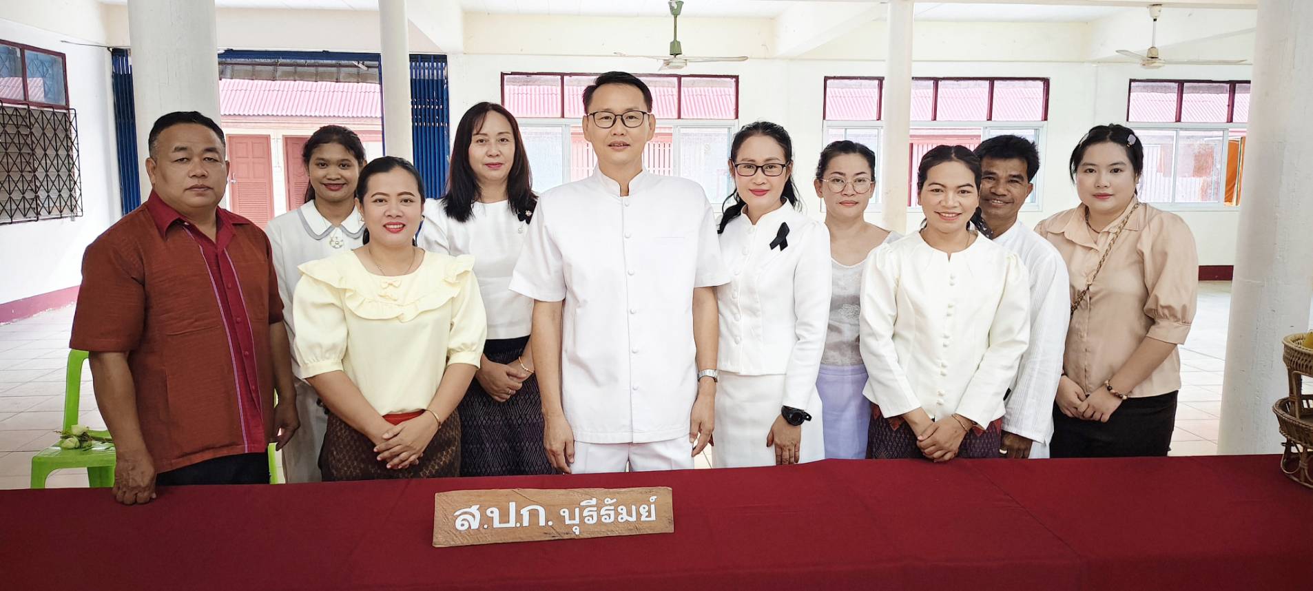 title - วันที่ 3 มีนาคม 2569 นายประเสริฐ กาญจนเกียรติกุล ปฏิรูปที่ดินจังหวัดบุรีรัมย์ พร้อมด้วยนางนวลละออง ชูมาตย์ ผู้อำนวยการกลุ่มยุทธศาสตร์และการปฏิรูปที่ดิน และเจ้าหน้าที่กลุ่มยุทธศาสตร์ฯ ส.ป.ก.บุรีรัมย์ ร่วมกิจกรรมส่งเสริมการเผยแผ่พระพุทธศาสนา เนื่องในเทศกาลวันมาฆบูชา ประจำปี 2569